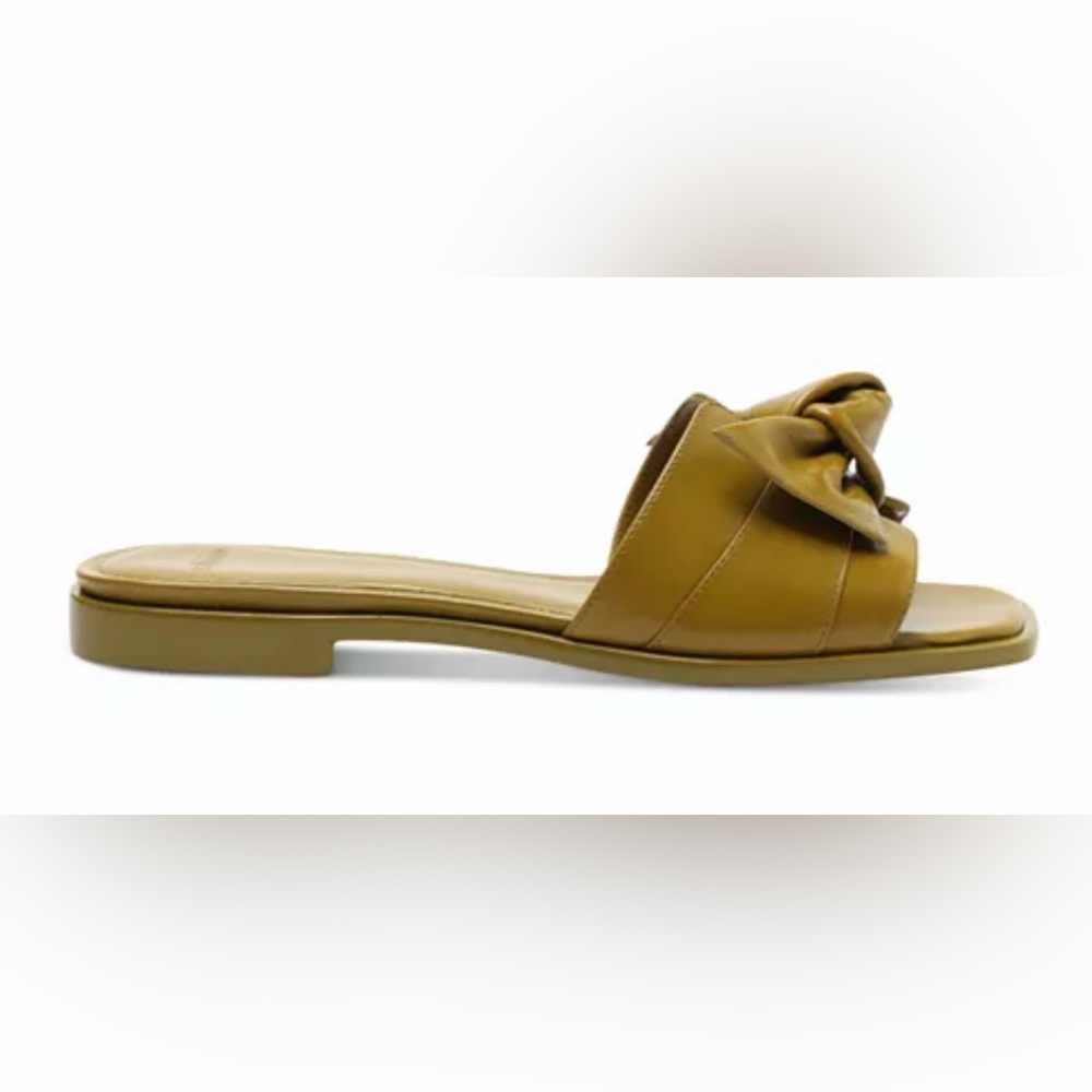 Maxi Clarita Square Flat Mule Sandals